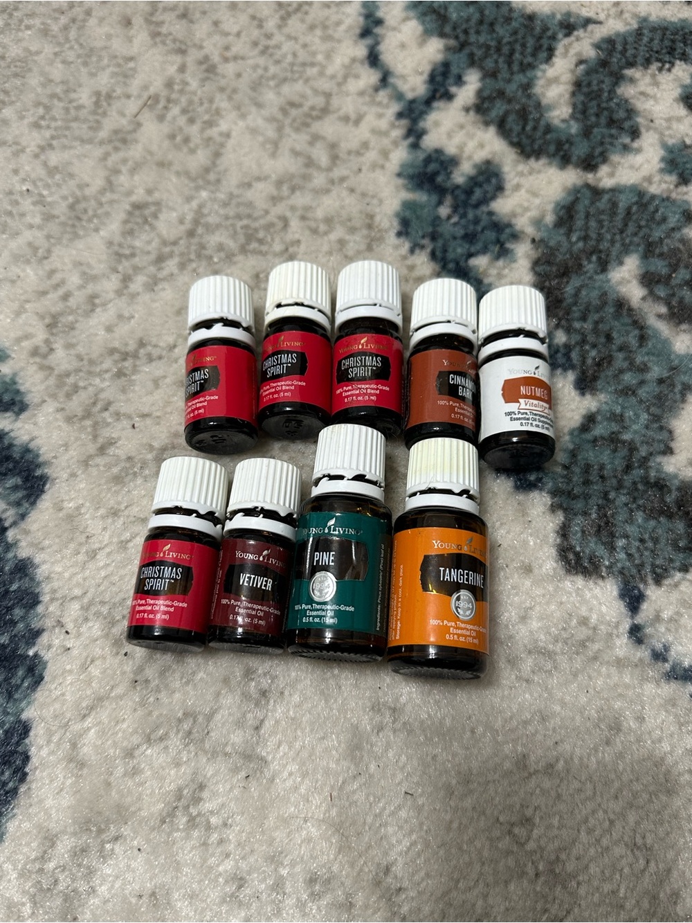 Young Living Christmas Spirit Pine Tangerine Essential Oil Bundle
